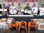 Polres Mojokerto Kota Berhasil Gulung Bandar Satu Juta Pil Dobel L Senilai Rp 3 M