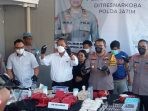Polda Jatim Berhasil Membongkar Rumah Produksi Narkoba, Ribuan Gram Sabu dan Jutaan Butir Ekstasi Disita