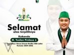 M Yusfan Firdaus J Sah terpilih menjadi Formateur Ketua Umum Badko HMI Jatim Musda Ke XXVIII di Kab Sampang.