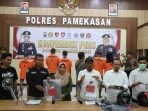 Polres Pamekasan Tangkap 3 Komplotan yang Curi Motor Pemain Biliar, Penadah Ikut Diringkus