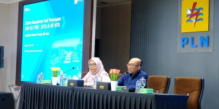 Pelaksanaan Sistem Manajemen Anti Penyuapan (SNI ISO 37001 : 2016) di PT PLN (Persero) UIP JBTB,”Awareness SMAP Eksternal Mitra Kerja.