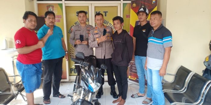 Polsek Benjeng Amankan Jambret Beraksi Gasak iPhone
