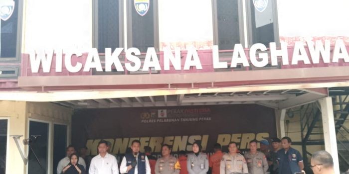 Polres Tanjung Perak Tetapkan 18 Tersangka Kerusuhan di Jalan Kedung Cowek