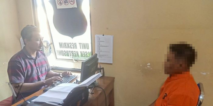 Gelar Opresasi Sikat Semeru 2024, Polres Nganjuk Ringkus Satu Orang Komplotan Pencuri Emas di Kertosono