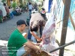 Kurban Bersama PT Karsa Nusantara Jaya: 6 Kambing untuk Yatim dan Dhuafa