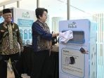 Gerakkan Partisipasi Pegawai untuk Daur Ulang Sampah, PLN Sediakan Mesin Penampung Botol Plastik dan Baju Bekas di Lingkungan Kantor