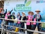 Srikandi PT PLN (Persero) UIP JBTB Turut Sukseskan Program Bersih-Bersih Sungai Kejawan Putih Tambak, Mulyorejo Surabaya