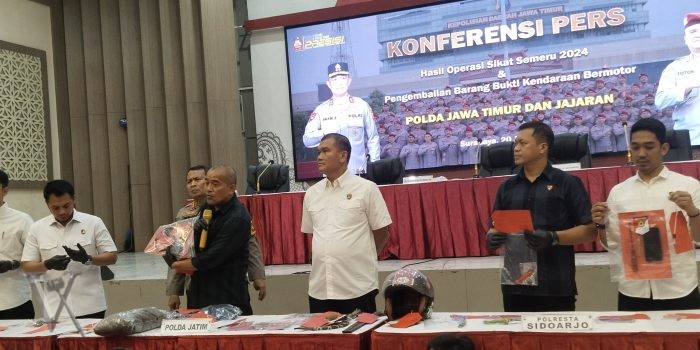 Keberhasilan Operasi Sikat Semeru 2024 oleh Polda Jatim Berhasil Mengungkap Kasus Curanmor