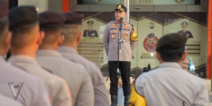 Kapolres Gresik AKBP Adhitya Panji Anom Himbau Masyarakat Bijak Bermedia Sosial
