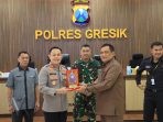 Polres Gresik Sambut Peserta Didik Sespimmen Polri Dikreg Ke-64 Tahun 2024