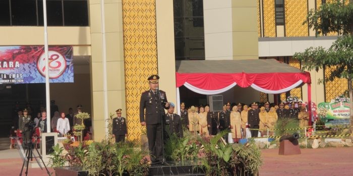 Polres Sumenep Peringati Hari Bhayangkara ke-78 dengan Khidmat