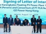 PLN dan GD Power Kolaborasi Bangun PLTS Terapung Karangkates 129 MWp, Dukung Transisi Energi Hijau di Indonesia