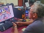 Humas Polres Bangli Ikuti Upacara Hari Juang Polri 2024 secara Virtual