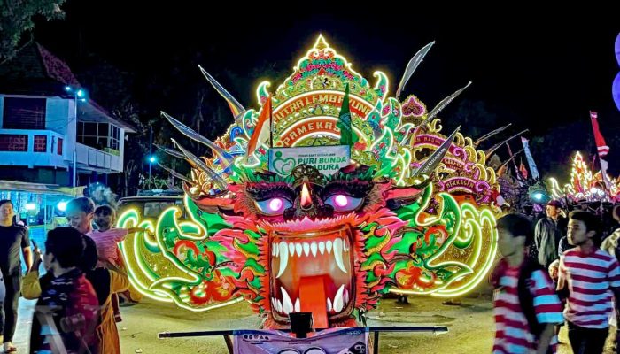 PUTRA LEMBAYUNG MEWAKILI DARI DESA CEGUK Kec TLANAKAN, UNTUK MEMERIAHKAN HUT KE 79 AGUSTUS 2024 DI KAB. PAMEKASAN