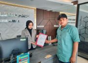 Ketua LAKI Resmi Laporkan Pekerjaan Rabat Betton di Desa Ambat Ke Kejati Jatim