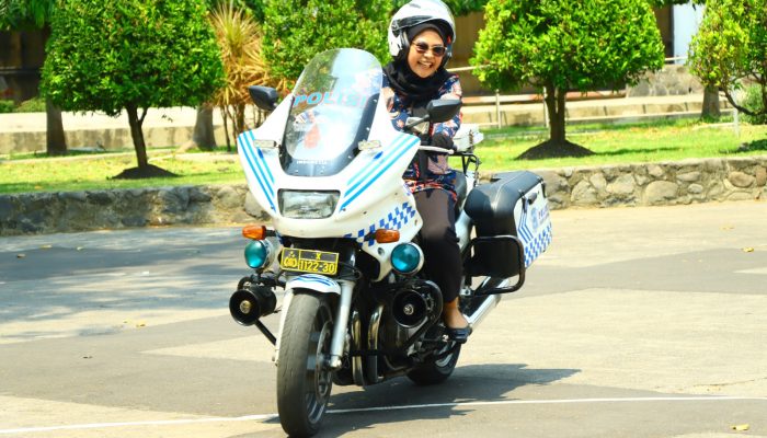 Dorong Keselamatan Berkendara, Polres Gresik Gelar Pelatihan Safety Riding Bersama MPM Honda Jatim