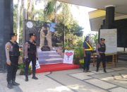 Polres Gresik Jaga Kondusivitas, Amankan Ibadah Minggu di Gereja