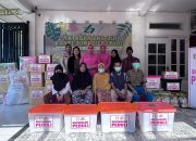 Peduli Lansia, Bhayangkari Cabang Gresik Gelar Bakti Sosial di Panti Jompo Lestari