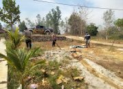 Antisipasi Kebakaran, 2 Kapolsek Polres Sampang Datangi Lokasi Video Viral Sumur Bor Mengeluarkan Bau BBM Jenis Solar