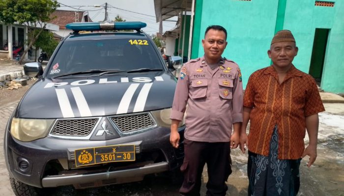 Jaga Kondusifitas Kamtibmas Jelang Pilkada Serentak 2024, Bhabinkamtibmas Sambang Tokoh Agama