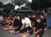 Polres Tuban Amankan dan Beri Pembinaan 38 Oknum Pesilat Konvoi di Jalan Raya