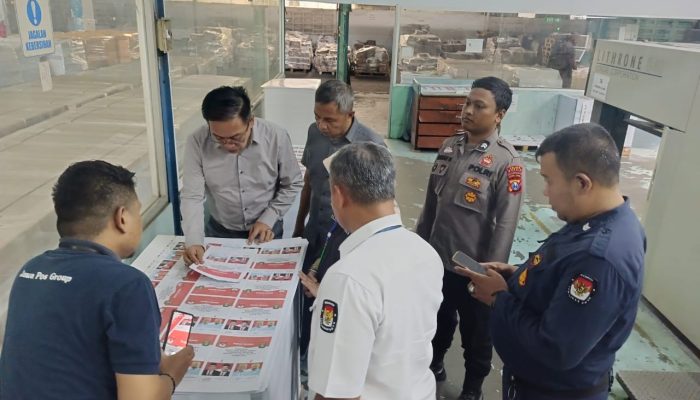 Polres Gresik Amankan Tempat Produksi Surat Suara Pemilu 2024