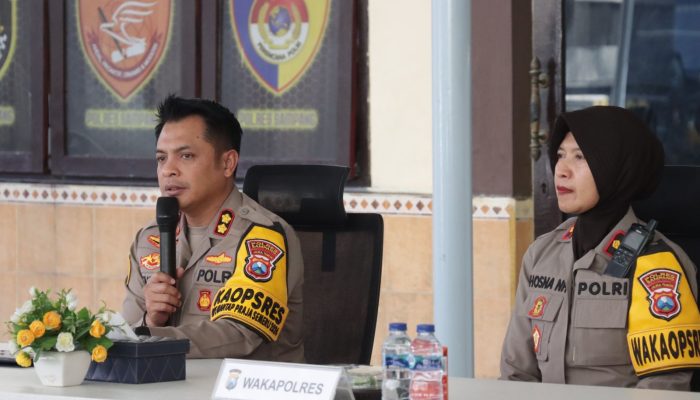 Kapolres Sampang Perintahkan Bhabinkamtibmas Optimalkan Giat Deteksi Dini Jelang Pilkada