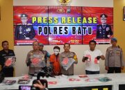 Kurang dari 12 Jam, Polres Batu Berhasil Tangkap Tersangka Penembakan Tukang Bakso