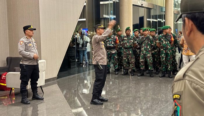 Polresta Malang Kota Kerahkan Ratusan Personel Gabungan Amankan Debat Perdana Pilkada 2024