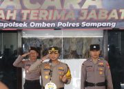 Kapolres Sampang Pimpin Upacara Sertijab Kapolsek Omben