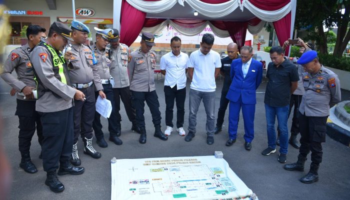 Polres Gresik Gelar Pengamanan Debat Publik Pilbup 2024 di Kabupaten Gresik