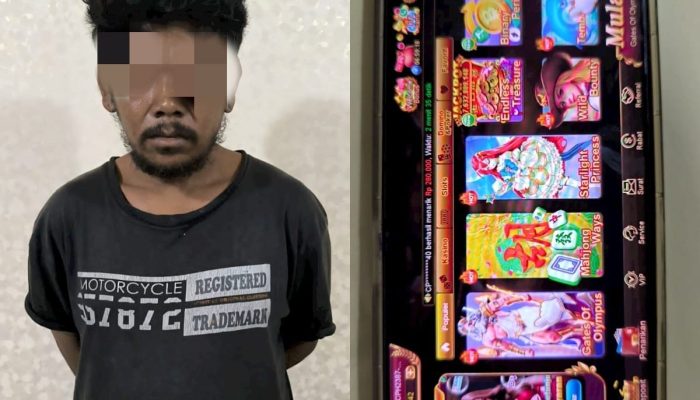 Dukung Program 100 Hari Asta Cita Presiden, Polsek Pabean Cantikan Ungkap Kasus Judi Online