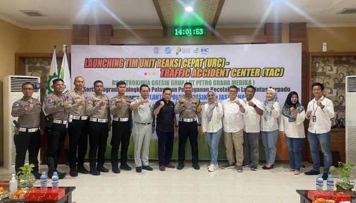 RS Petrokimia Gresik dan Satlantas Polres Gresik Luncurkan Tim Unit Reaksi Cepat untuk Tingkatkan Pelayanan Kecelakaan Lalu Lintas