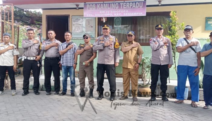 Polsek Semampir Siap Luncurkan Gugus Tugas Polri untuk Ketahanan Pangan