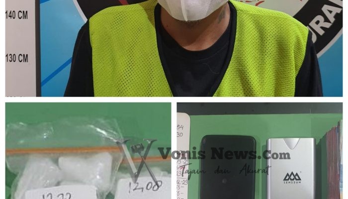 Satresnarkoba Polrestabes Surabaya Berhasil Meringkus Pengedar Sabu 109 Gram di Karang Pilang