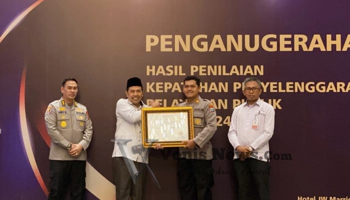 Polres Tulungagung Raih Predikat Zona Hijau dari Ombudsman RI atas Kualitas Pelayanan Publik