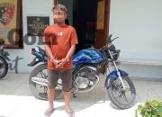 Polsek Driyorejo Amankan Maling Sepeda Motor yang Beraksi di Toko Madura