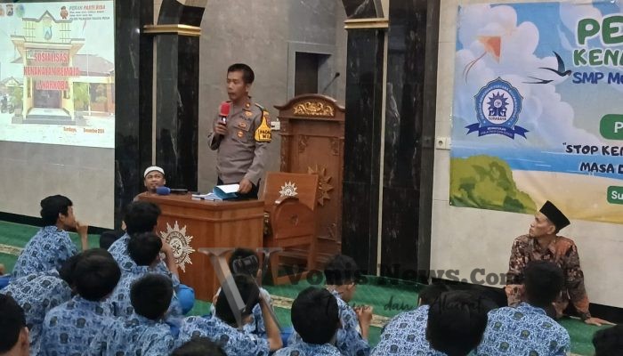 Kapolsek Krembangan Ajak Pelajar Perangi Kenakalan Remaja, Bullying, dan Bahaya Narkoba