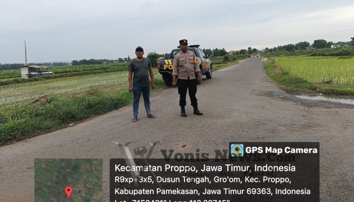 Antisipasi Balapan Liar, Polsek Proppo Gelar Patroli di Simpang Empat Petase’an