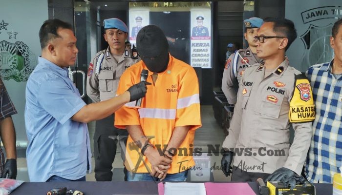 Polisi Tangkap Komplotan Curanmor Asal Surabaya Saat Beraksi di Kota Malang