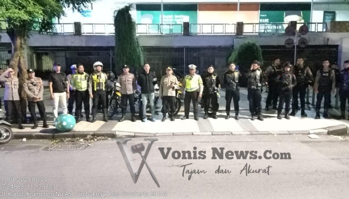 Kapolsek Simokerto Patroli 97 Jogoboyo: Bersihkan Gangster dan Kejahatan Malam di Surabaya