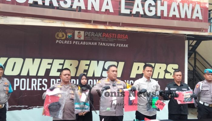 Polres Tanjung Perak Ungkap 13 Kasus 3C, Amankan 14 Tersangka dan Berbagai Barang Bukti