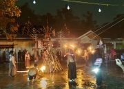 Malam Puncak Unggun Ria Kemah Akbar-V Pramuka Jawara As-Shiddiqi Berlangsung Khidmat Meski Dihadang Cuaca