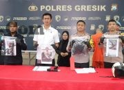 Polres Gresik Tangkap Pelaku Pembacokan di Benjeng dari Persembunyian di Rembang, Jawa Tengah