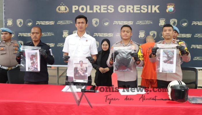 Polres Gresik Tangkap Pelaku Pembacokan di Benjeng dari Persembunyian di Rembang, Jawa Tengah