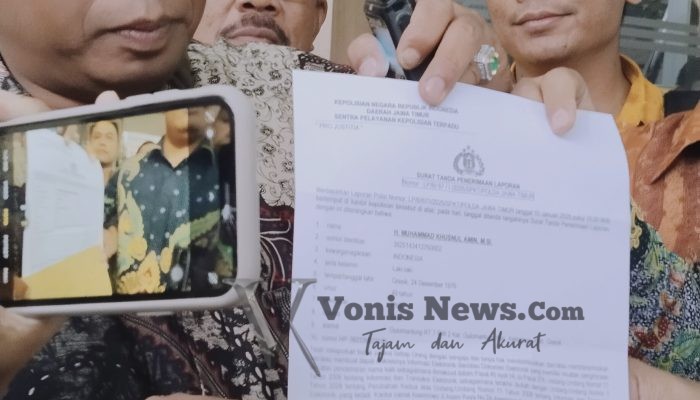 Kuasa Hukum Camat Asemrowo Laporkan Penyebar Berita Hoaks ke Polda Jatim