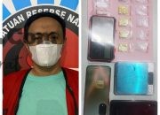 Polrestabes Surabaya Tangkap Pengedar Narkoba di Mojokerto, Ekstasi dan Sabu Disita