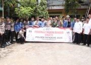 Peduli Kualitas Kesehatan Anak, Kapolres Gresik Bagikan Makan Bergizi Gratis di MI Ma’arif NU Benjeng