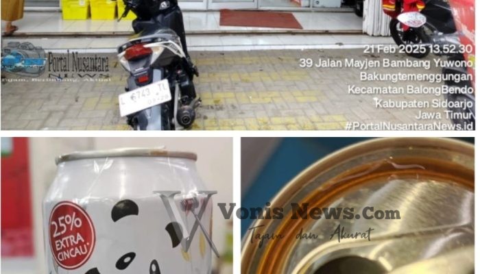 Konsumen Keluhkan Cincau Cap Panda Berbusa di Alfamart Sidoarjo, PT Kino Indonesia Bungkam