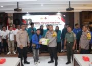 Sambut Ramadan, Kapolres Pelabuhan Tanjung Perak Gelar Bakti Sosial Bersama Mahasiswa dan OKP